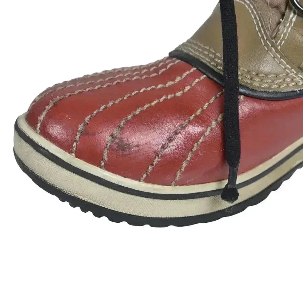Sorel Trail Autumn Bronze Tofino Joan of Arctic Snow Winter Boots Brown Red 6 - Picture 6 of 12
